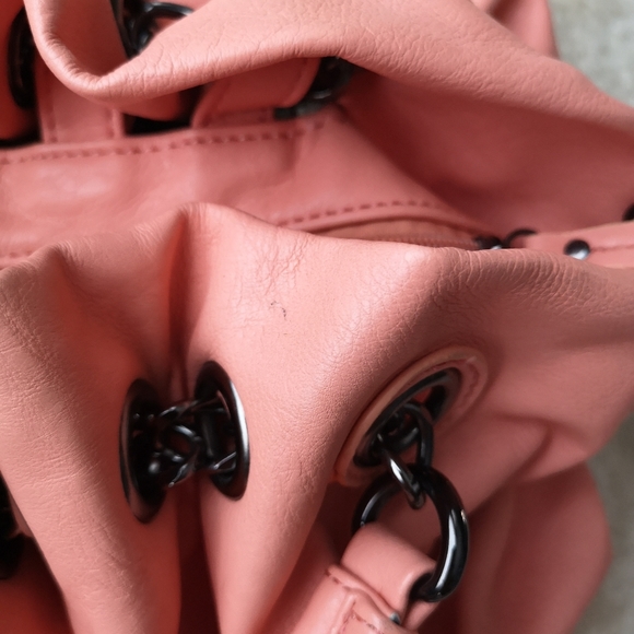 Justfab Peach Shoulder Bag - Picture 10 of 12